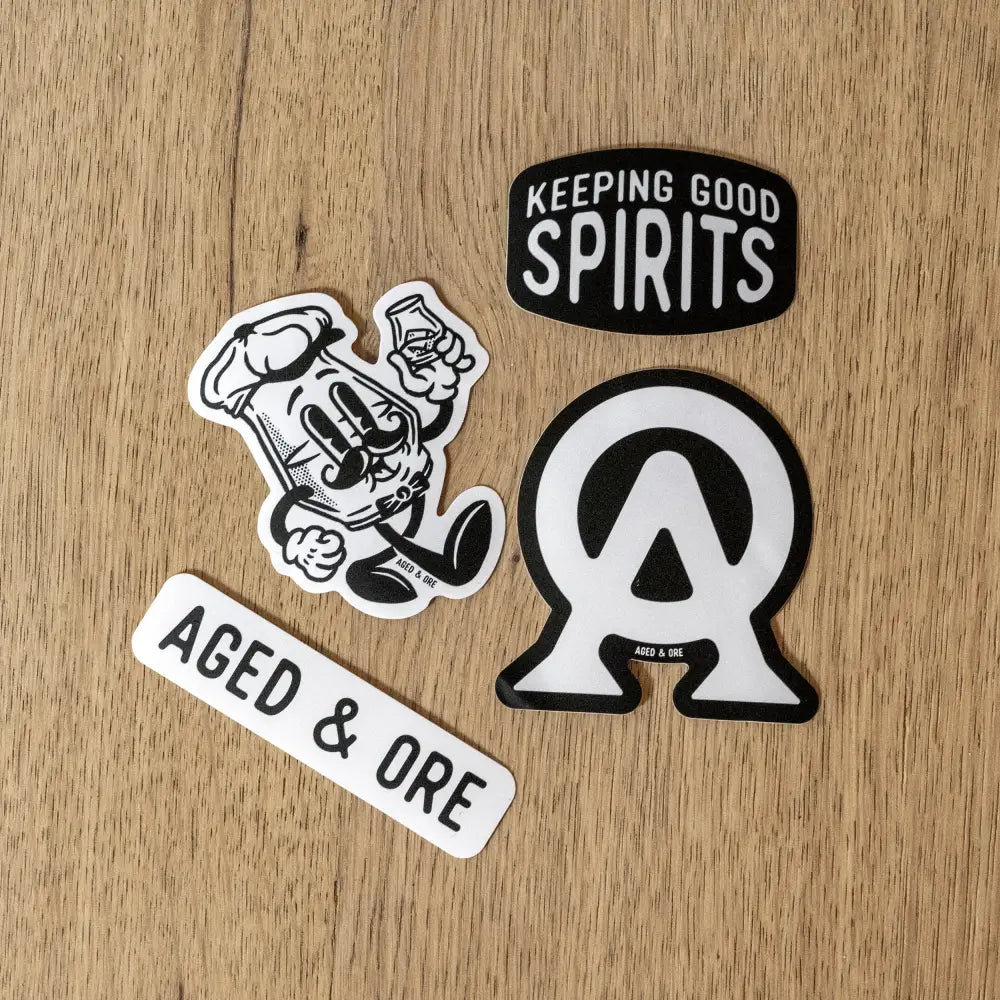 Sticker Pack - Aged&Ore